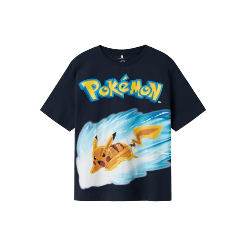 Name It Skylar Pokemon T-shirt - Dark Sapphire 146/152 Dark Sapphire