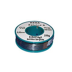 Sølvloddetin 2,0 MM 3% sølv 97% tin