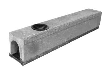 Duco Maxi 100 185 x 1000 mm rende med støbejernsrist/udløb, 40 t