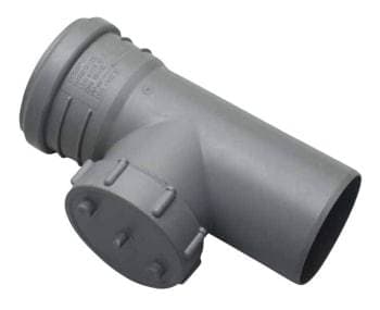 110 mm Renserør PP grå