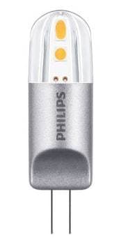 Philips CorePro LED Capsule 2W 827, 200 lumen G4 dæmpbar - 22 stk. tilbage