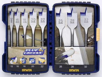 IRWIN Fladbor s�t 8 stk 12-32mm