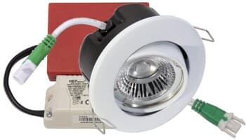 Daxtor EXO Easy 2-Setup 40 Hvid ø87 5W 260Lumen 3000K Dæmpbar