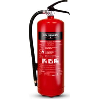 Pulverslukker 6 kg, PE6HR-C, 43A 233 B C, r�d