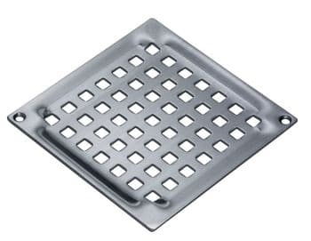 Bl�cher 140 x 140 mm Bl�cher Square Vienna rist med skruehuller
