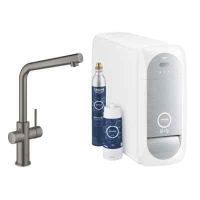 GROHE Blue Home - L-pip - Borstad Hard Graphite