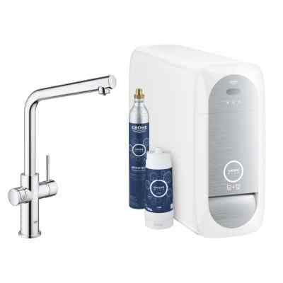 GROHE Blue Home - L-pip - Krom