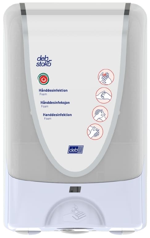 HÅNDFRI DISPENSER TIL HÅNDDESINFEKTIONSSKUM