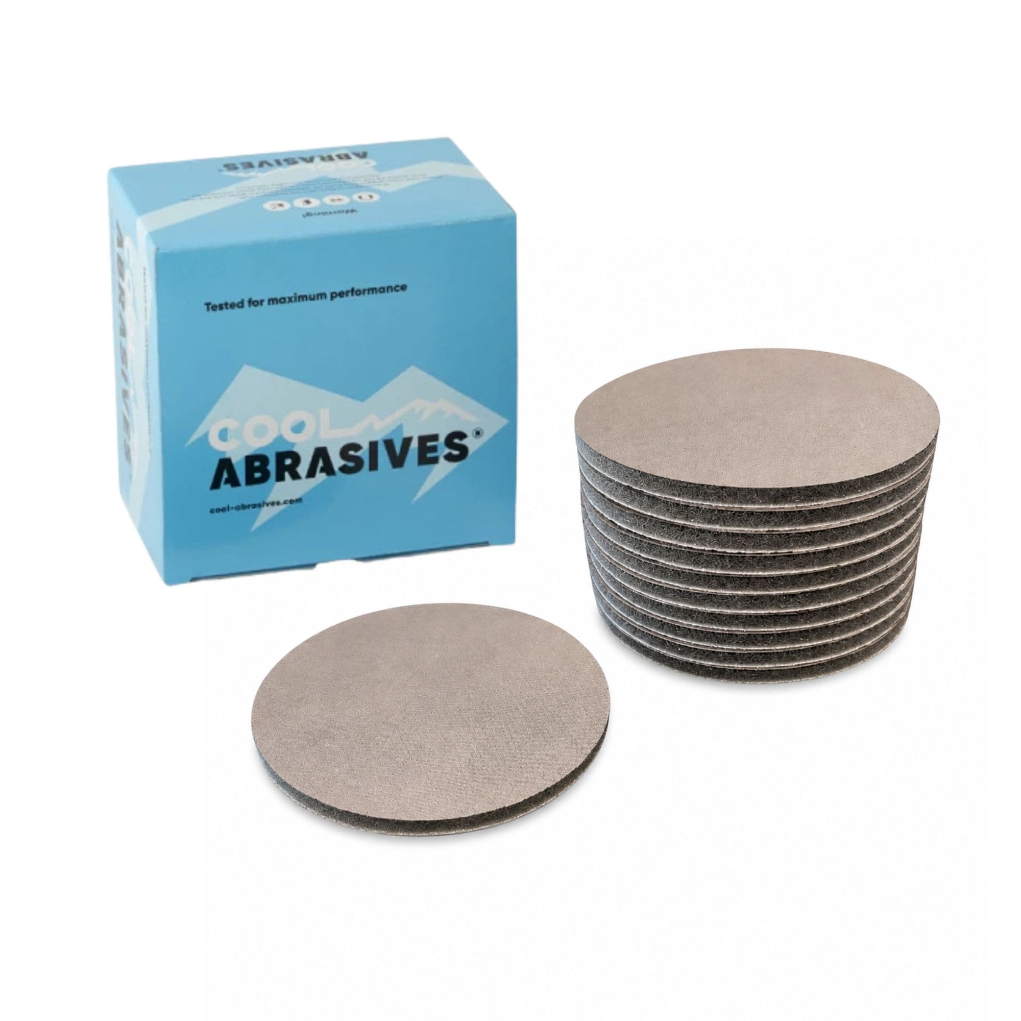 125mm Cool Aqua Finish våtslipsrondeller 10 st Korn P500