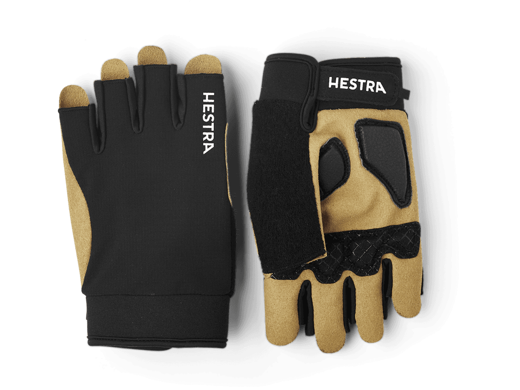 Hestra Bike Guard Short - Cykelhandsker - Sort - str. 12