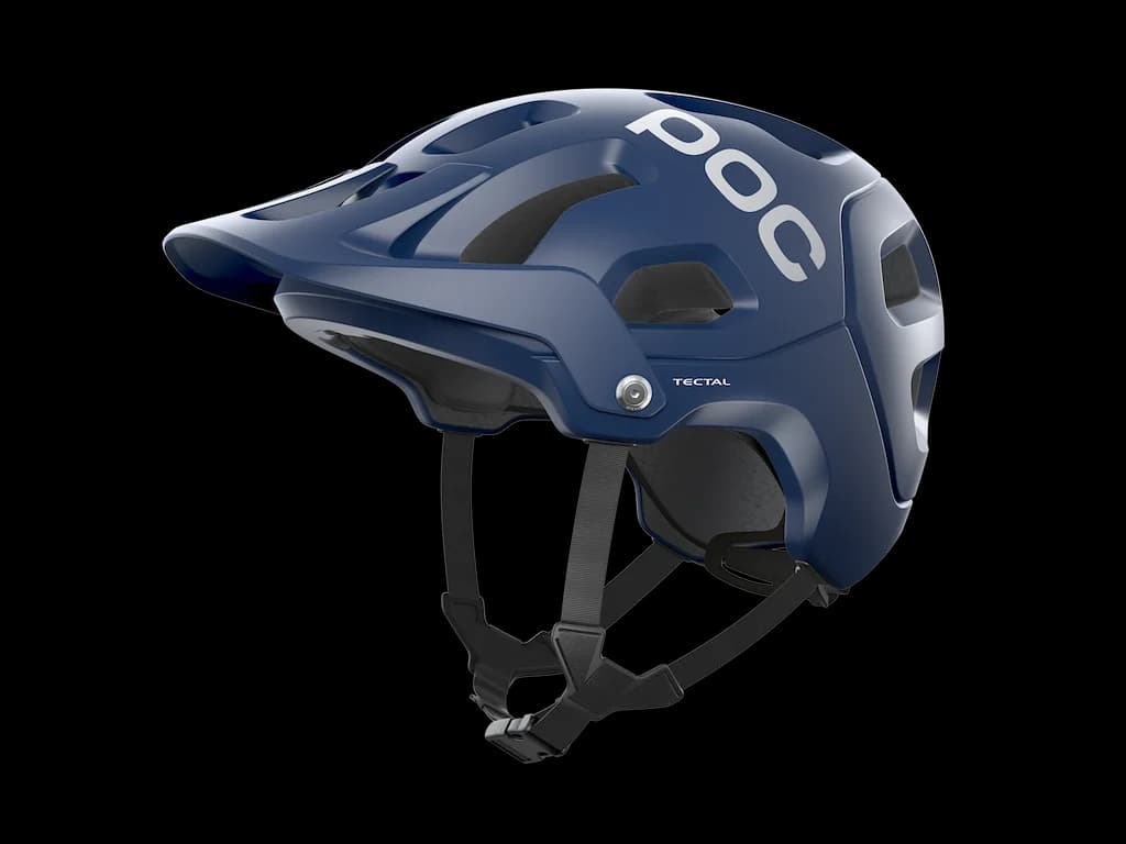 POC Tectal MTB Cykelhjelm - Lead Blue Matt - Str. 51-54 cm