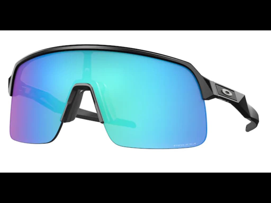 Oakley Sutro Lite Prizm Sapphire - Cykelbrille - Mat Sort