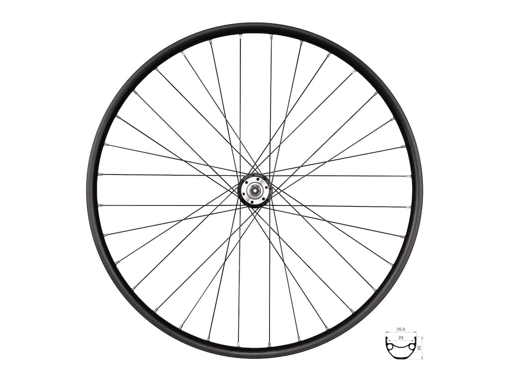 FORCE XC forhjul 29"(622x23) Disc 6 bolt 32 eger huller