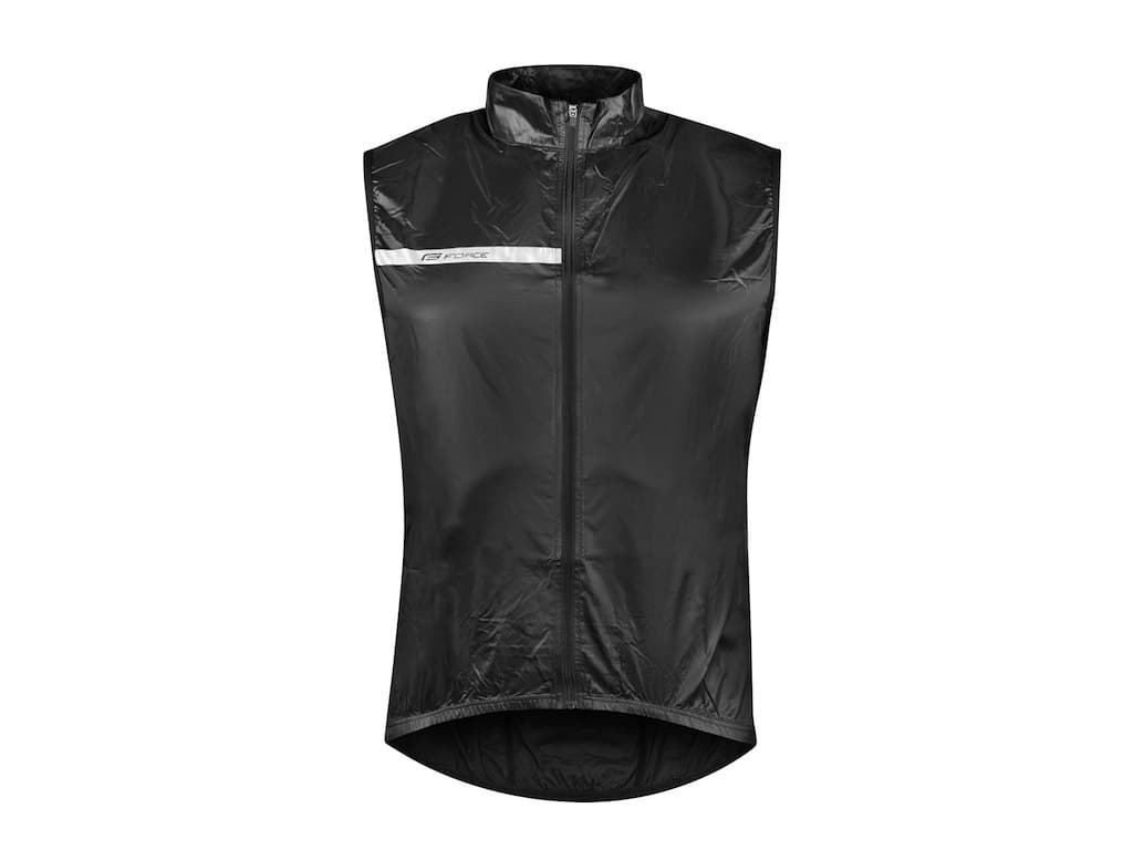 FORCE Windpro Vindtæt Vest Sort (Størrelse: XX-Large)