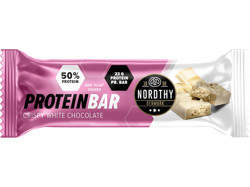 Nordthy Proteinbar - Crispy White Chocolate - 45g
