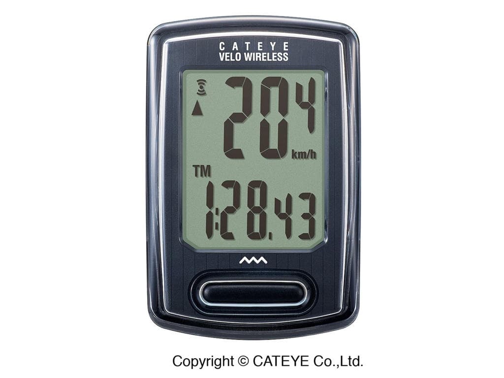 Cateye - Velo Wireless - Sort - 8 Funktioner