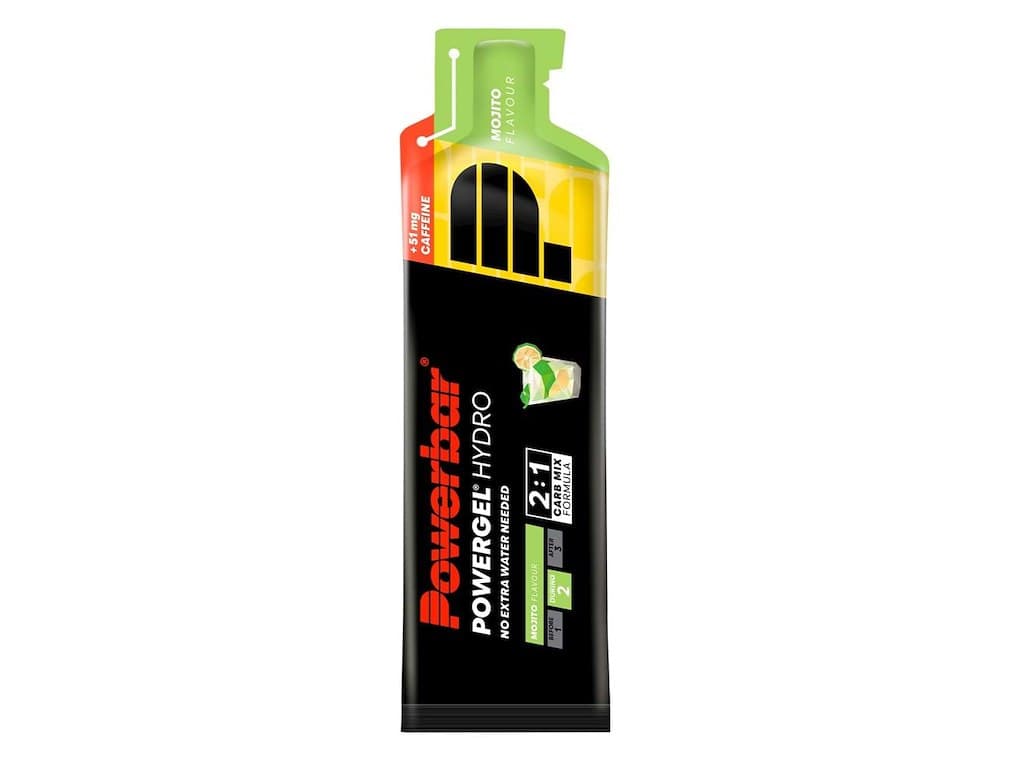 Powerbar PowerGel Hydro - Mojito med koffein - 67 ml - Bedst før 1/4-2026