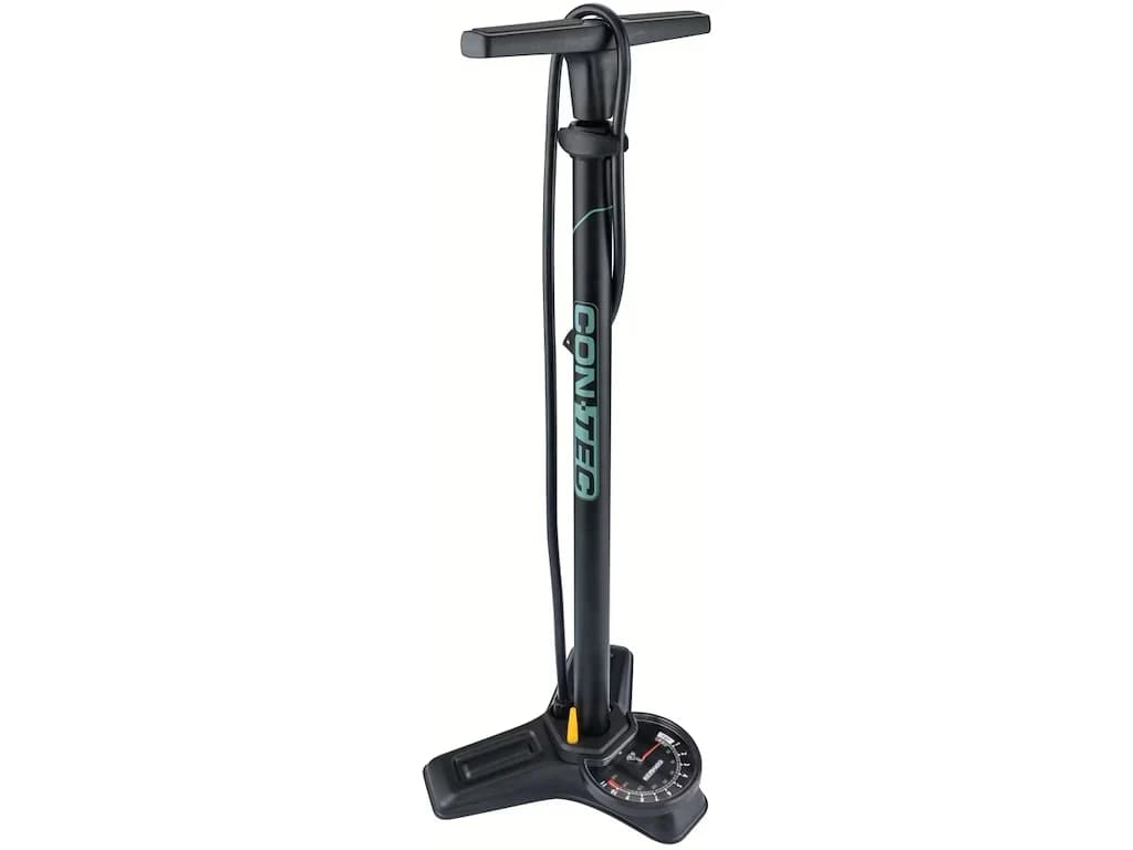 CONTEC Air Support Max - Gulvpumpe - 11 Bar - Sort/Grøn