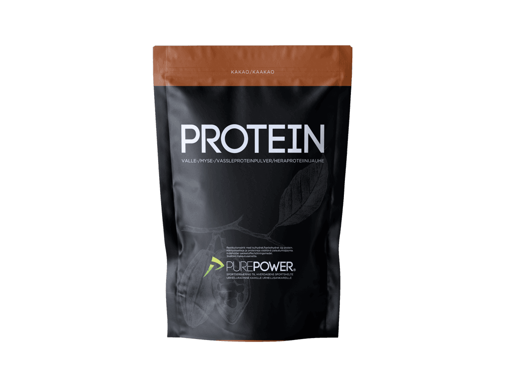 PurePower Proteinpulver - Valleproteindrik - Kakao 400 g
