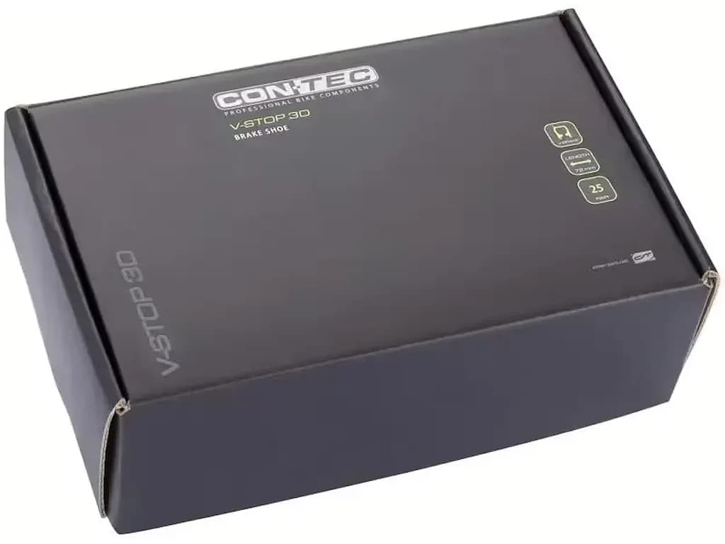 CONTEC V-Stop 3D - Bremseklods - 72 mm - Medium Compound - 25 sæt - Multi/Sort