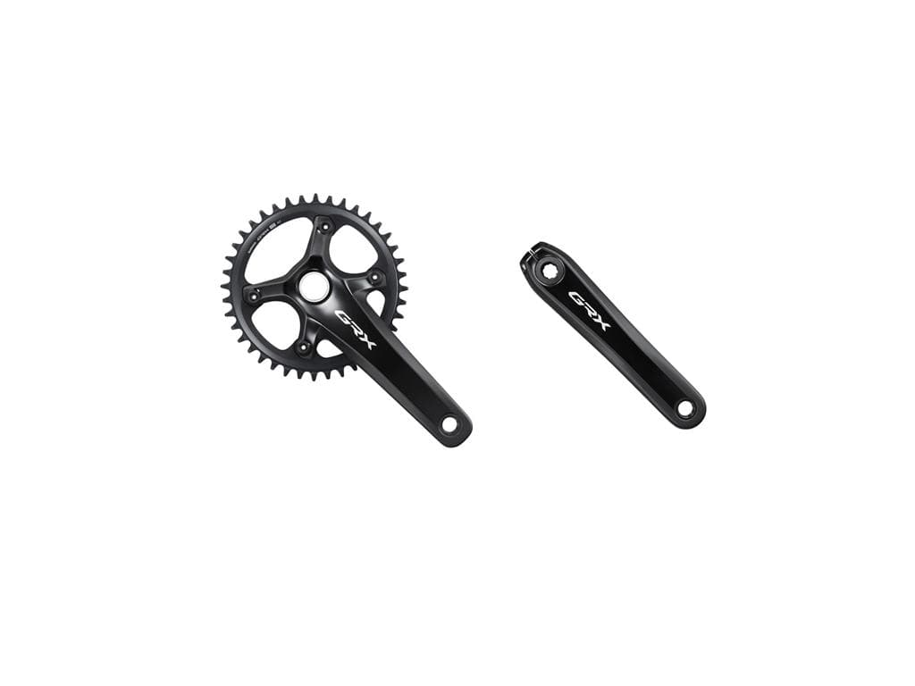 Shimano GRX Kranksæt - 12 Speed - 40T - 175mm pedalarm - FC-RX820-1 - Sort