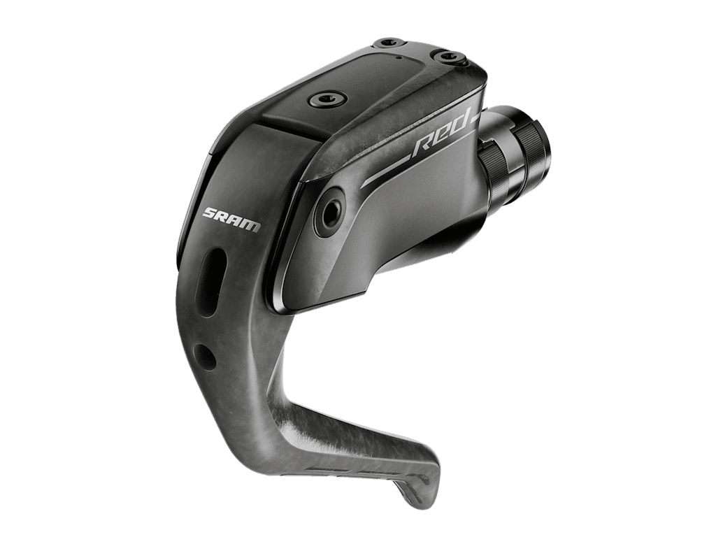 SRAM Red AXS E1 Aero bremsegreb højre, med hydraulisk kaliber, flat maount og 2000mm olieslange