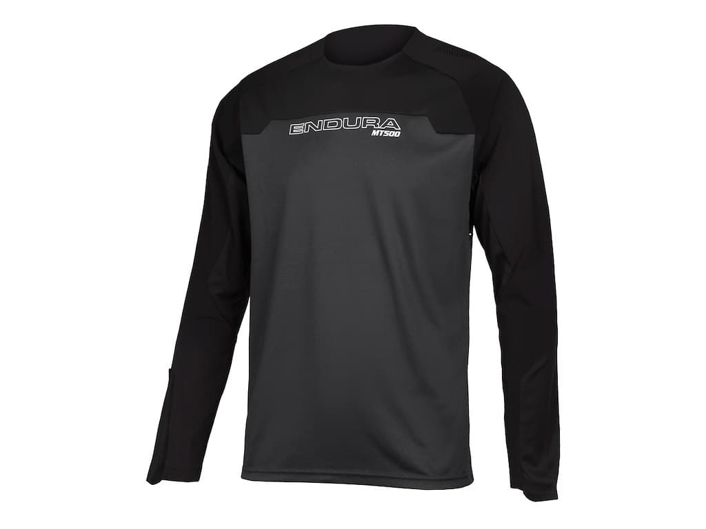 Endura - MT500 BURNER - JERSEY - Lange ærmer - Sort - M