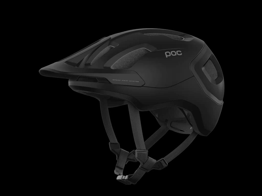 POC Axion - Cykelhjelm - Uranium Black Matt - Str. 48-52 cm