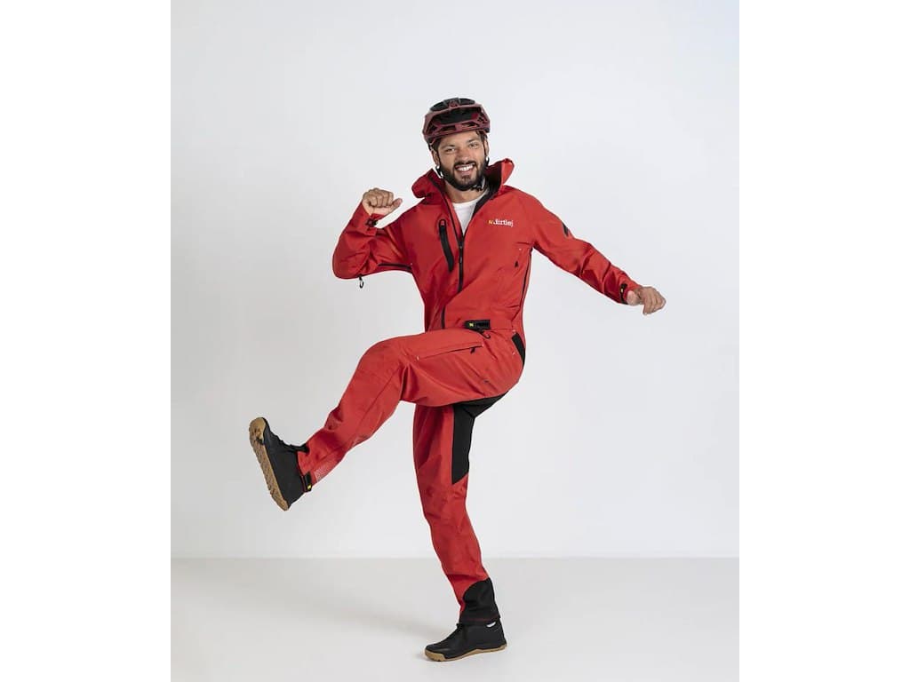 Dirtlej Dirtsuit Core Edition Loose Cut - Heldragt -Chili Black - M