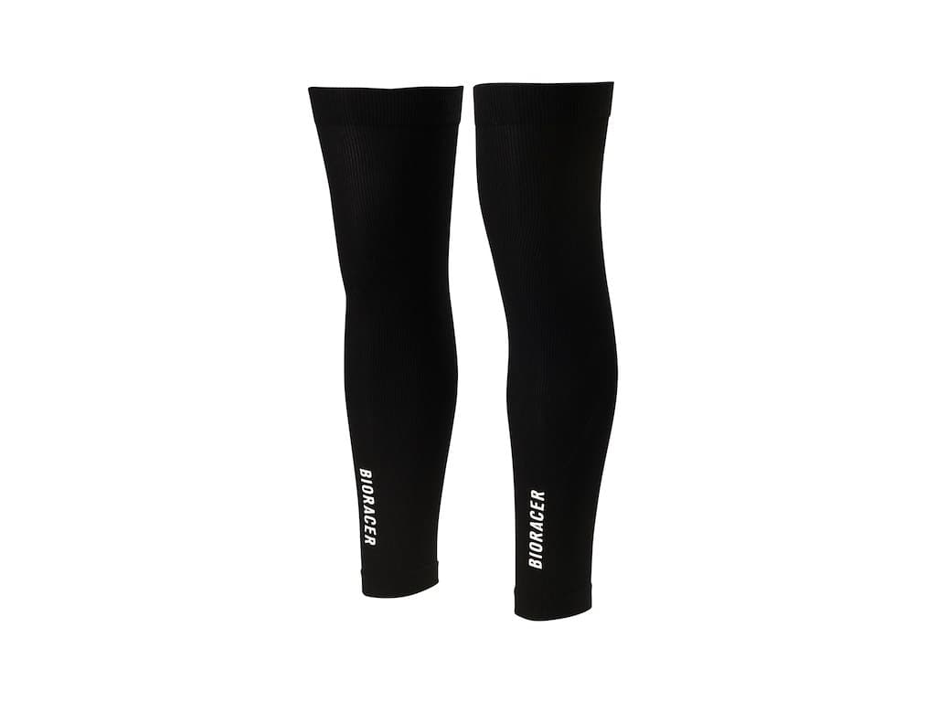 Bioracer Seamless Leg Warmers - Benvarmere - Sort - L/XL