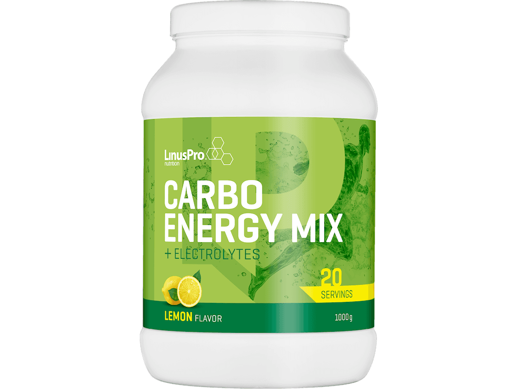 LinusPro Carbo Energi Mix - Lemon - 1000g