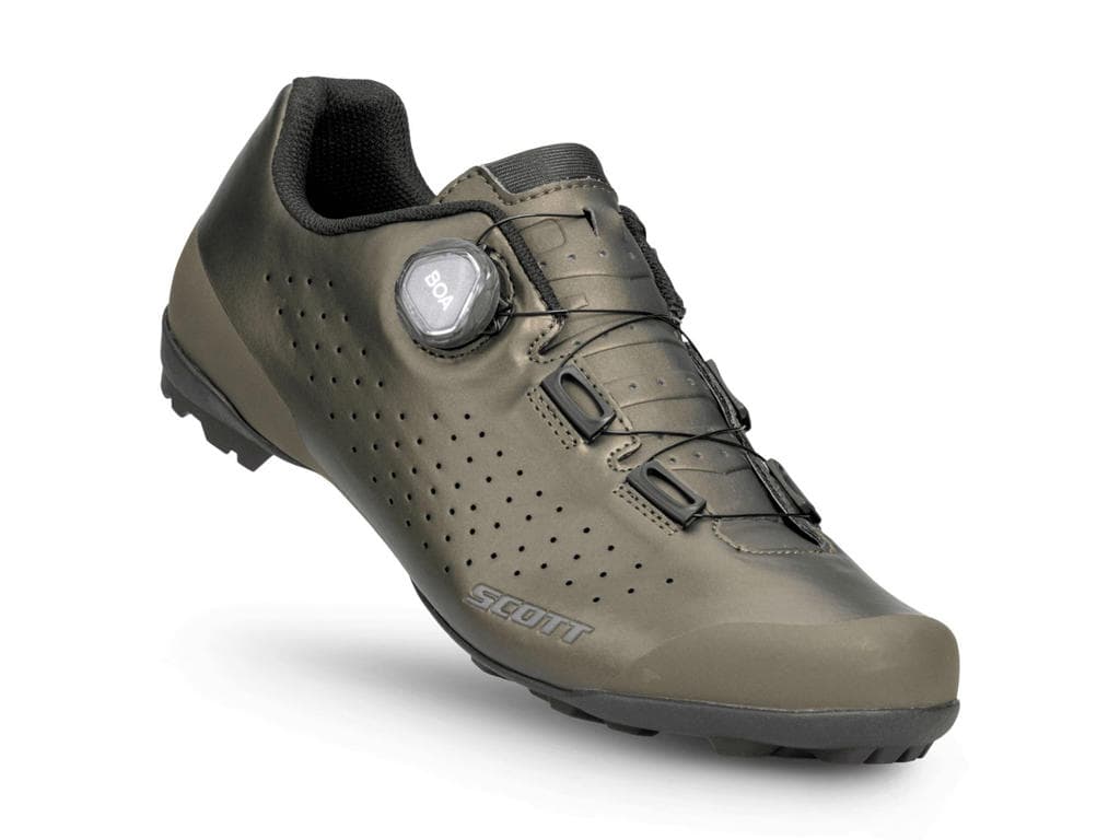 SCOTT Gravel Pro - Cykelsko - Metallic Brown/Black - Str. 41