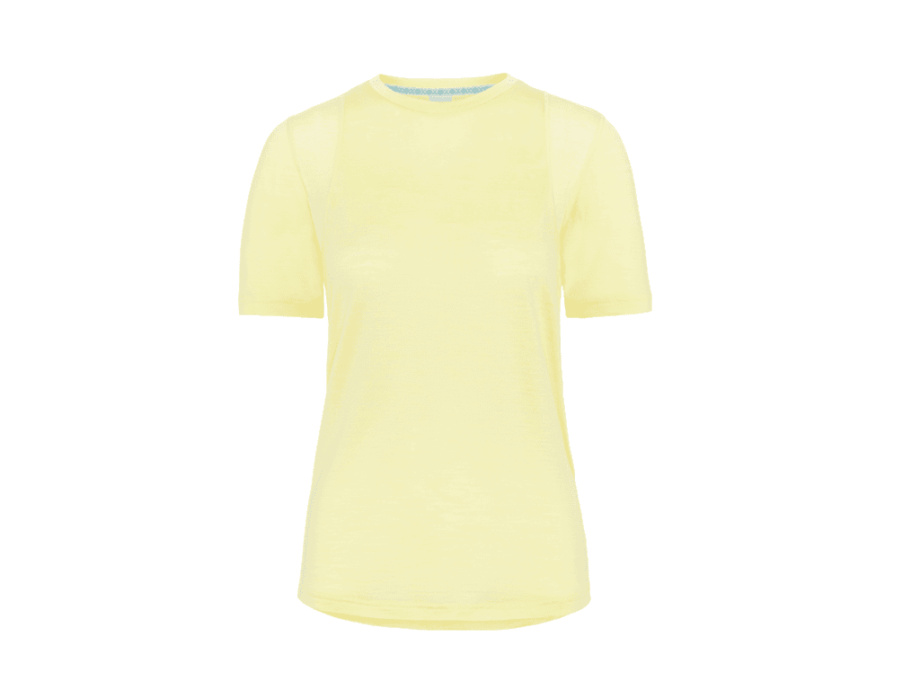 Kari Traa Embla Wool Tee - T-Shirt - Gul - Str. XS