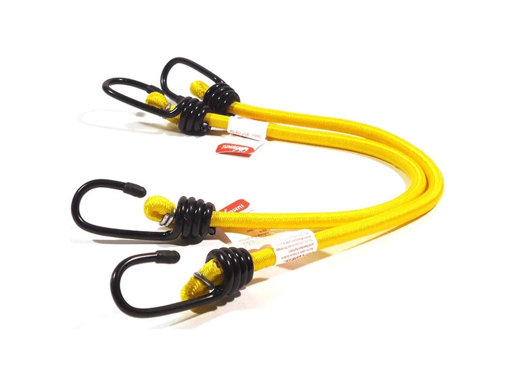 Jumbo bagagestropper - 45cm - 2stk - Gul