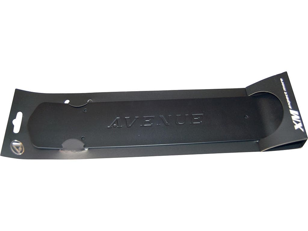 Plade til Avenue bagagebærer - DinoBlack/Rubber Black Mat