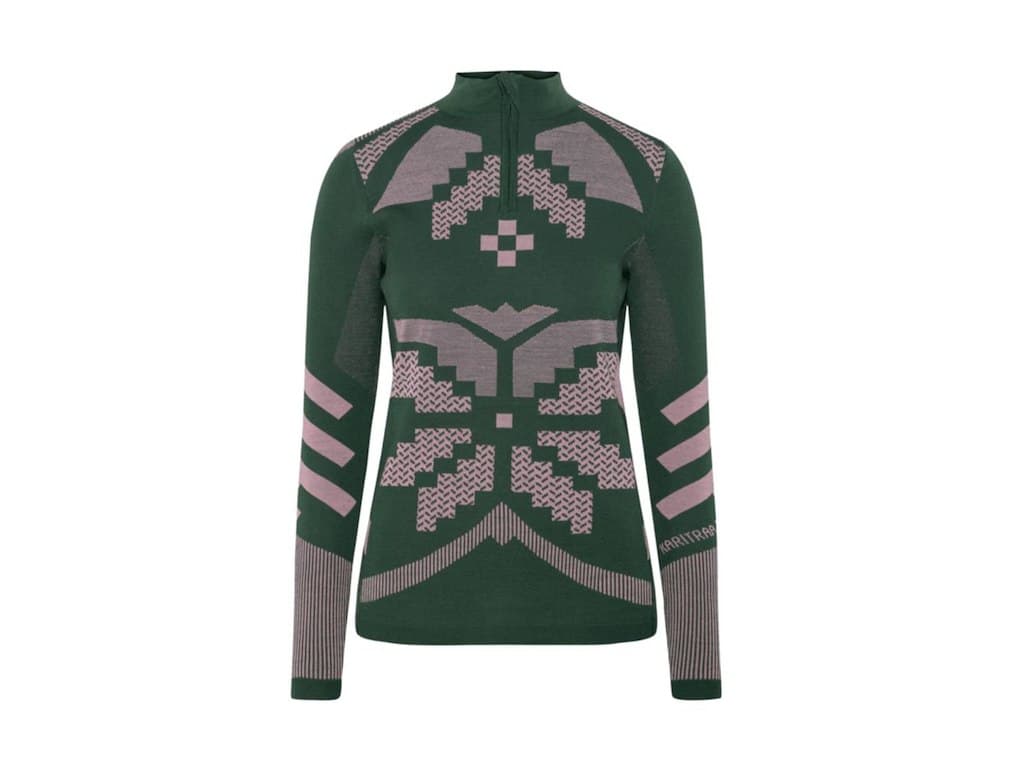 Kari Traa - Faith - Merino - Trøje - Grøn - L