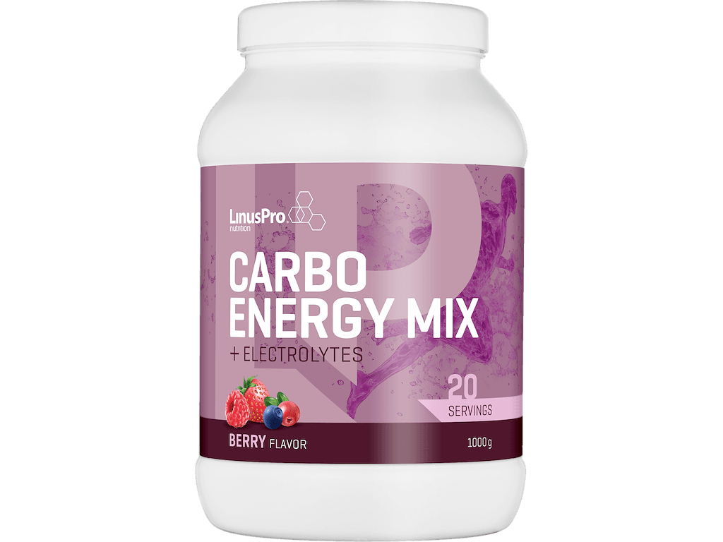 LinusPro Carbo Energi Mix - Bær - 1000g