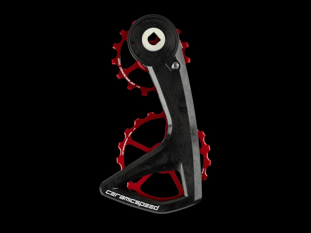 CeramicSpeed OSPW RS 5-Spoke for Sram Force E1 og Rival E1 Rød