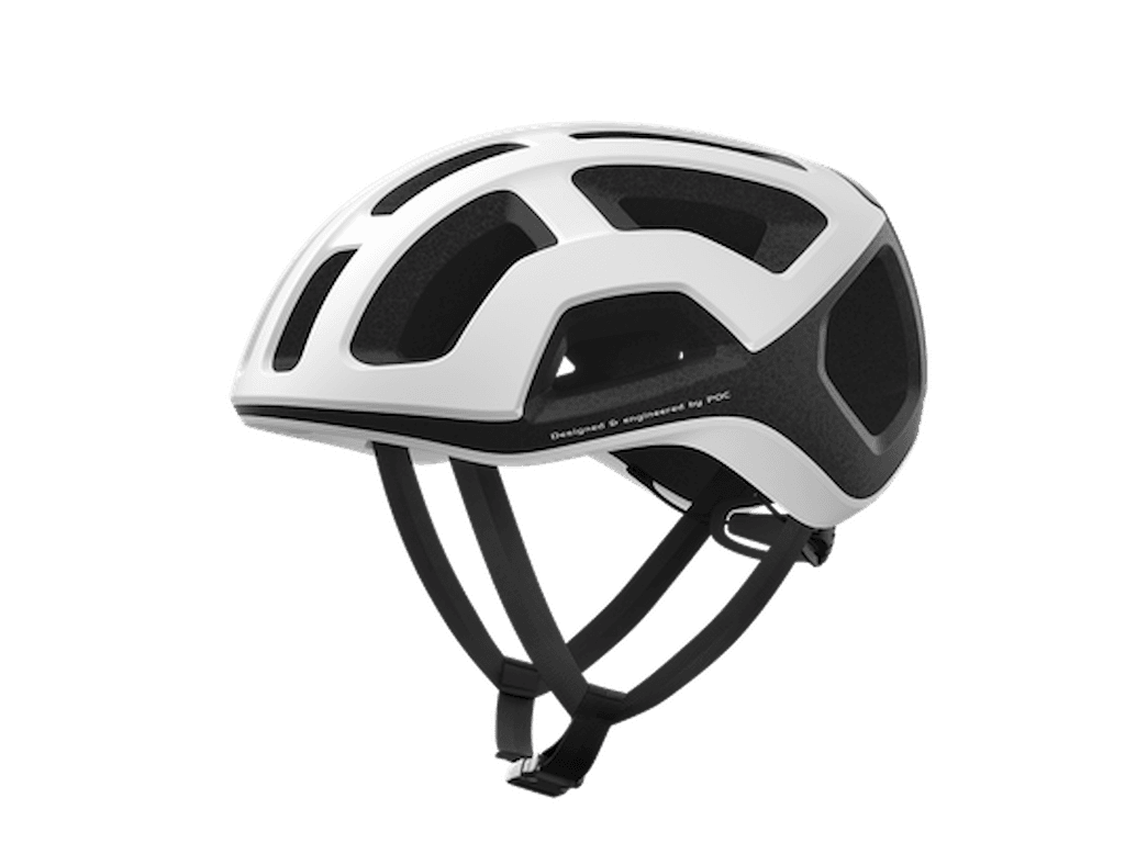 POC Ventral Lite Cykelhjelm - Hydrogen White/Uranimum Black - Str. 56-61 cm
