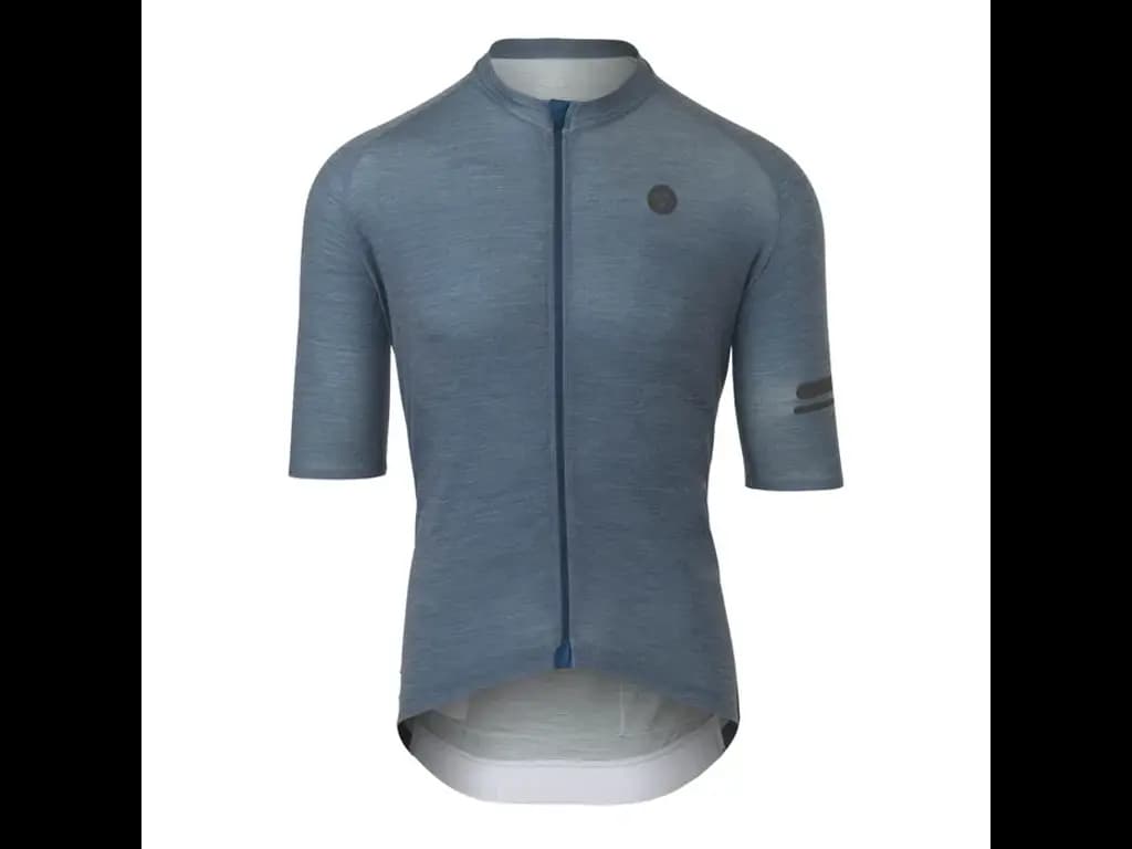 AGU Merino Performance - Cykeltrøje - Korte ærmer -Steel Blue - S