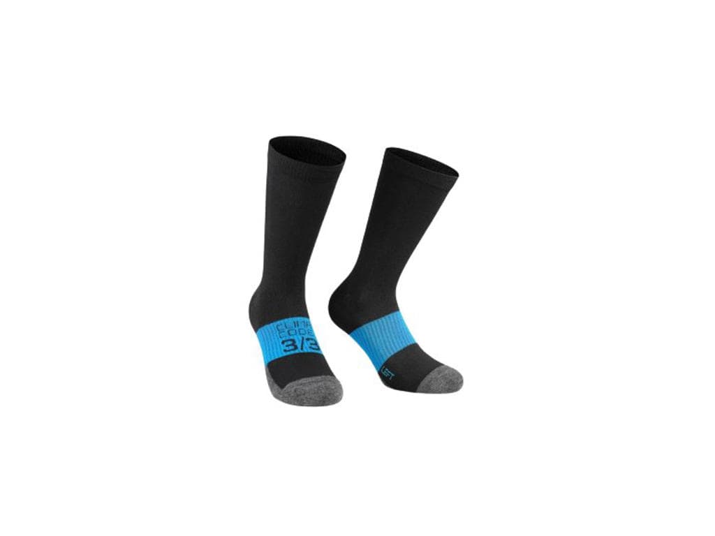 Assos Winter Socks Evo - Cykelstrømper - Sort - Str. 0
