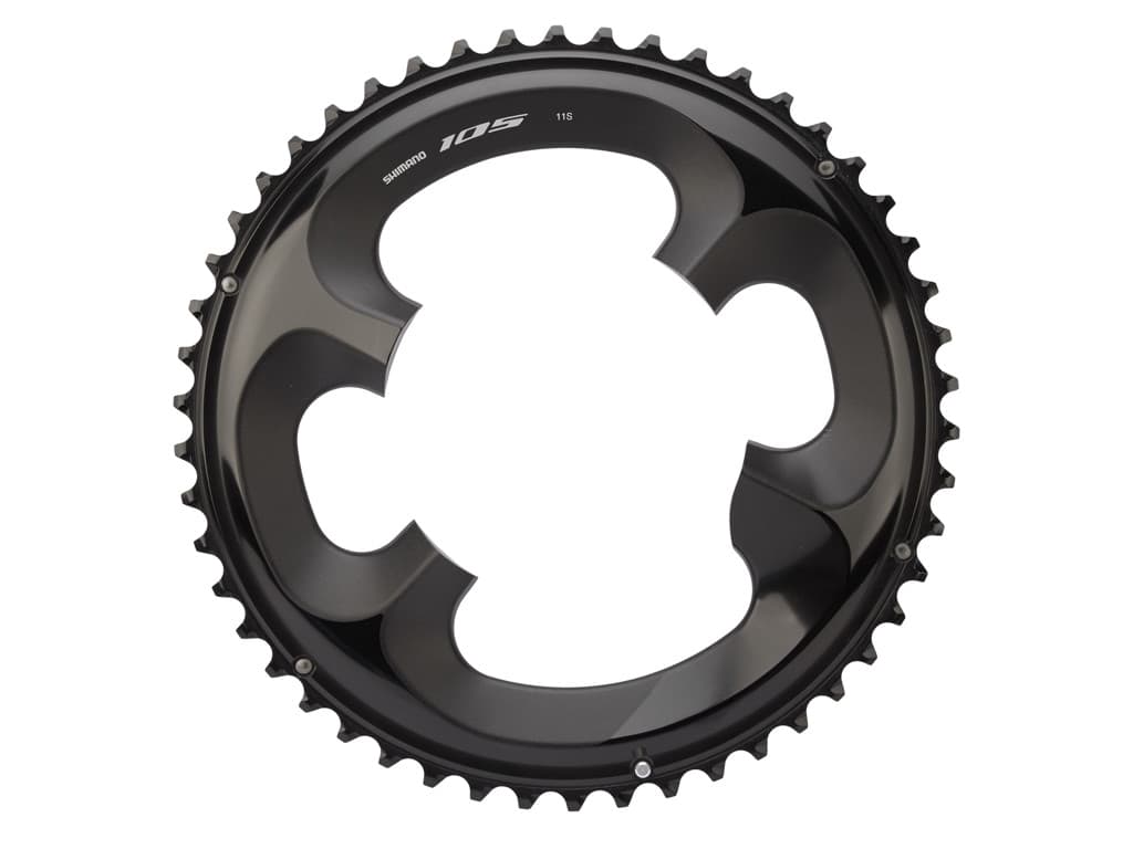Shimano 105 klinge - 53 tands sort - Type FC-R7000