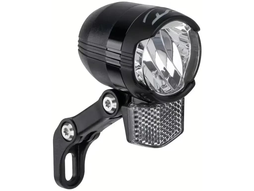 CONTEC Luna 40 E+ - Forlygte - 40 Lux - E-Bike - 6-48 V - StVZO - Sort