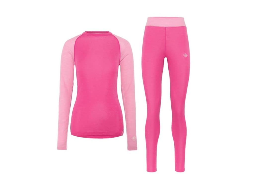 Kari Traa Kaia Base Layer Sæt - Base Layer - Pink - Str. S