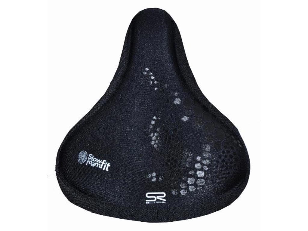 SelleRoyal - Slow fit foam - Sadelovertræk - Large - Unisex - Sort