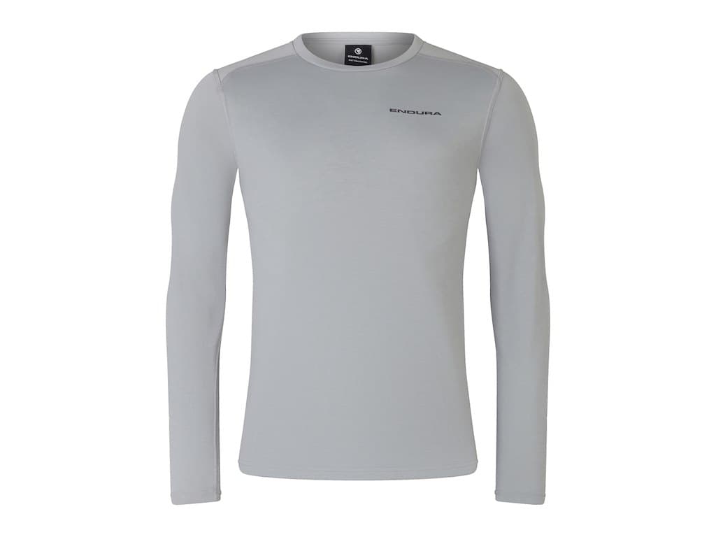 Endura - LOOP TECH TEE - Cykeltrøje - Lange ærmer - Dreich Grey - XL