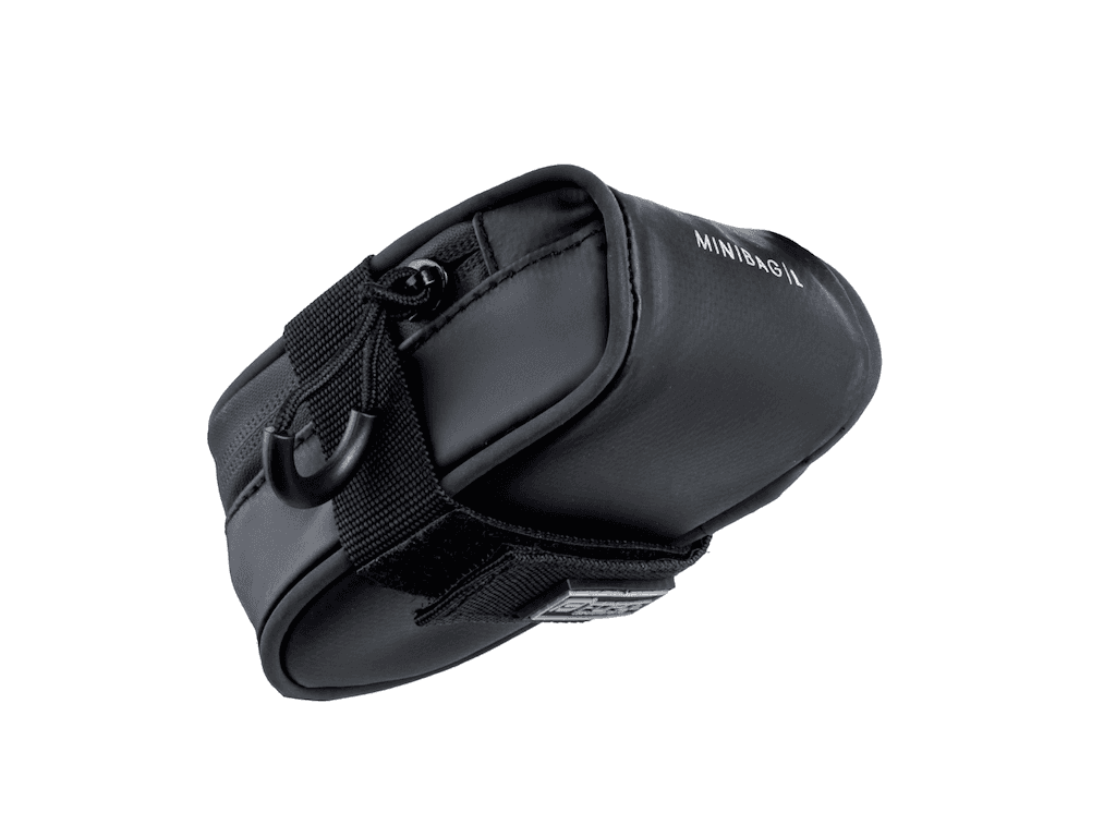 FORCE Minibag L Velcro Sadeltaske - 0,25 Liter - Sort