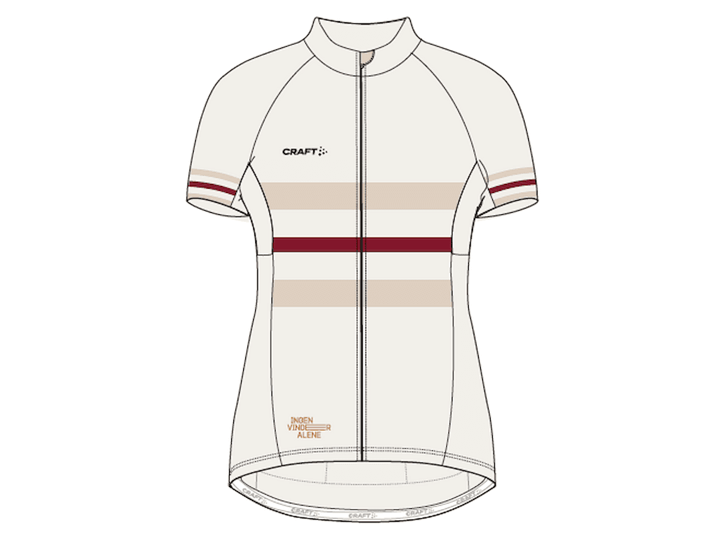 CRAFT EBC 3.0 Aero Jersey - Cykeltrøje - Korte ærmer - Dame - Plaster - Str. S