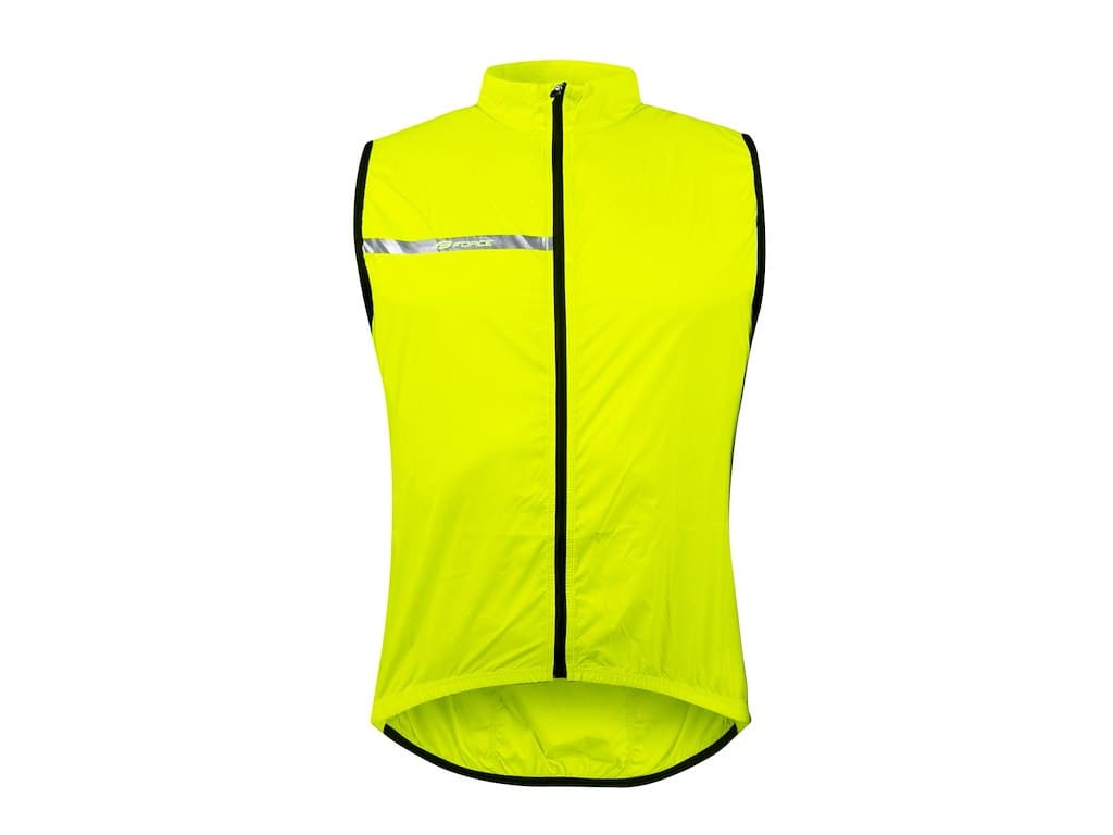 FORCE Windpro Vindtæt Vest Fluo (Størrelse: Small)