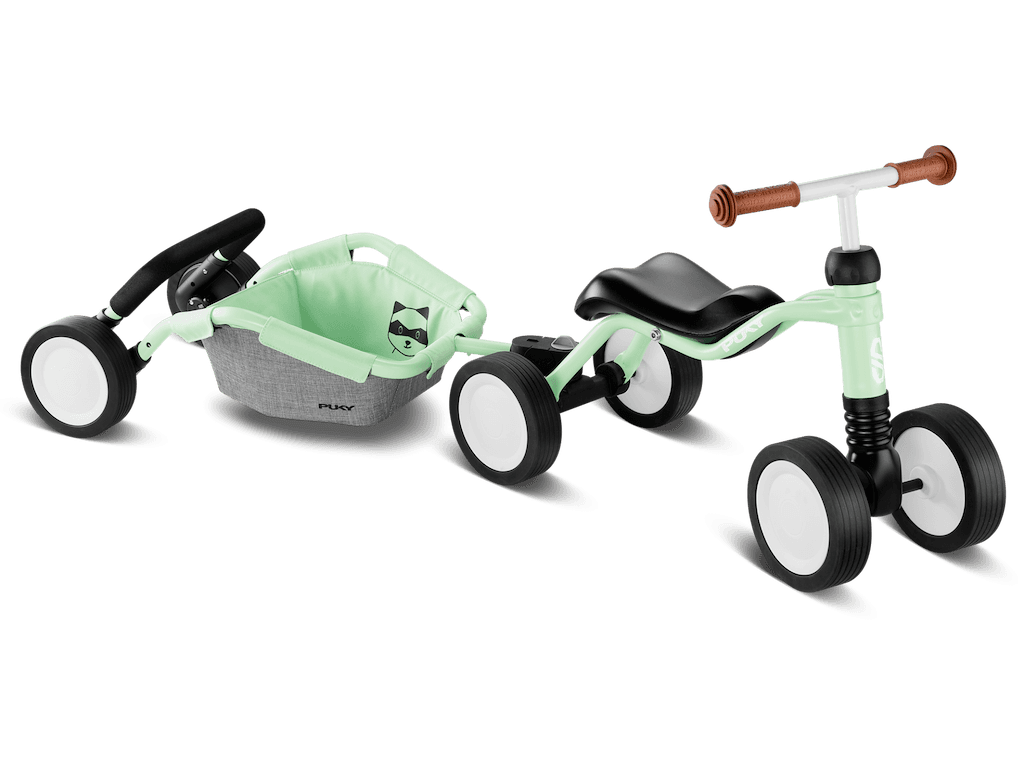 Puky Wutsch Traily Bundle løbecykel pastelgrøn